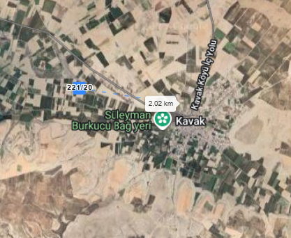 KONYA MERAM KAVAK MAH. 1.248M² TARLA  SATILIKTIR - KONYA MERAM fotoğraf 3